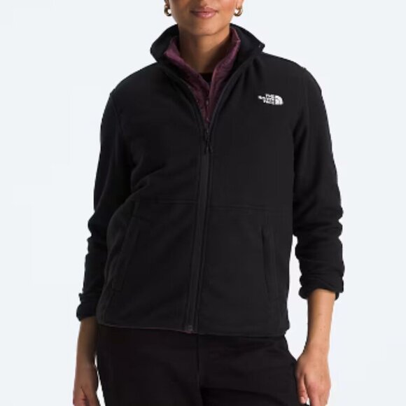 The North Face Glacier Fleece Zip Up Light Jacket - Medium in Graphite Grey - Picture 1 of 11